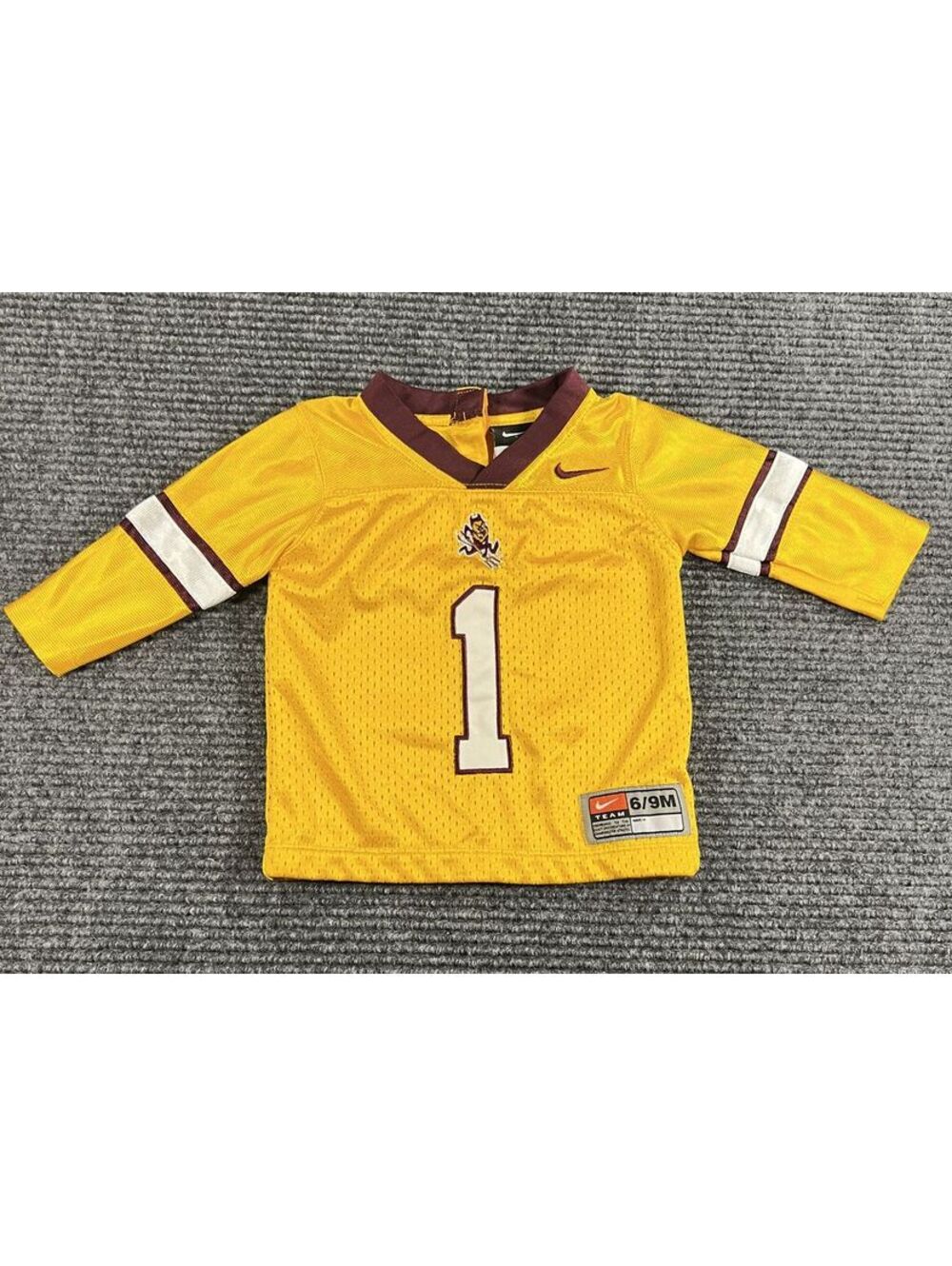 VTG Nike Baby 6-9 Months Arizona State Sun Devils Football Jersey #1